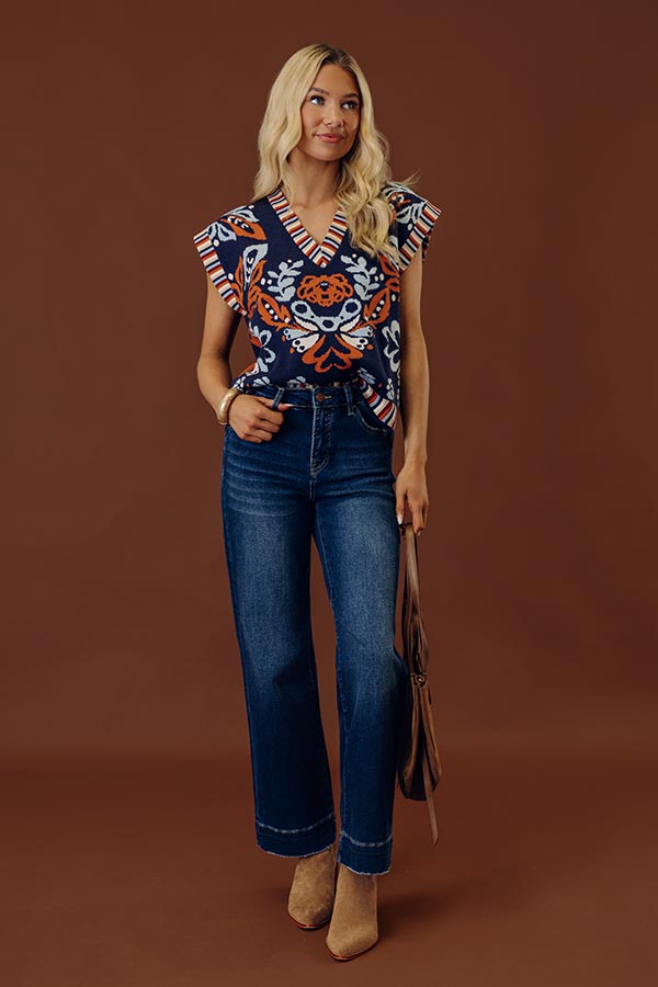 RISEN Ava High Waist Tummy Control Straight Leg Jean