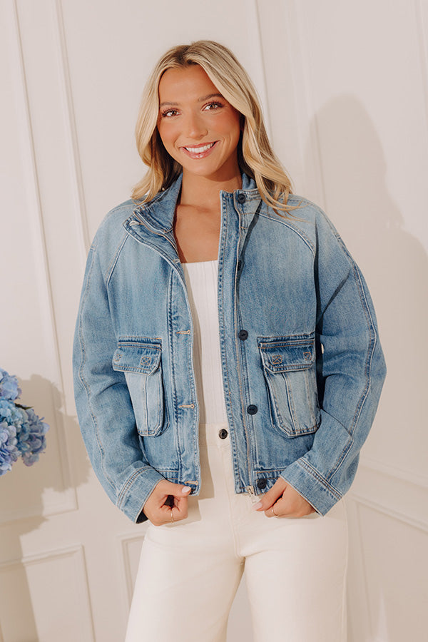 RISEN Millie Denim Jacket Image - 1