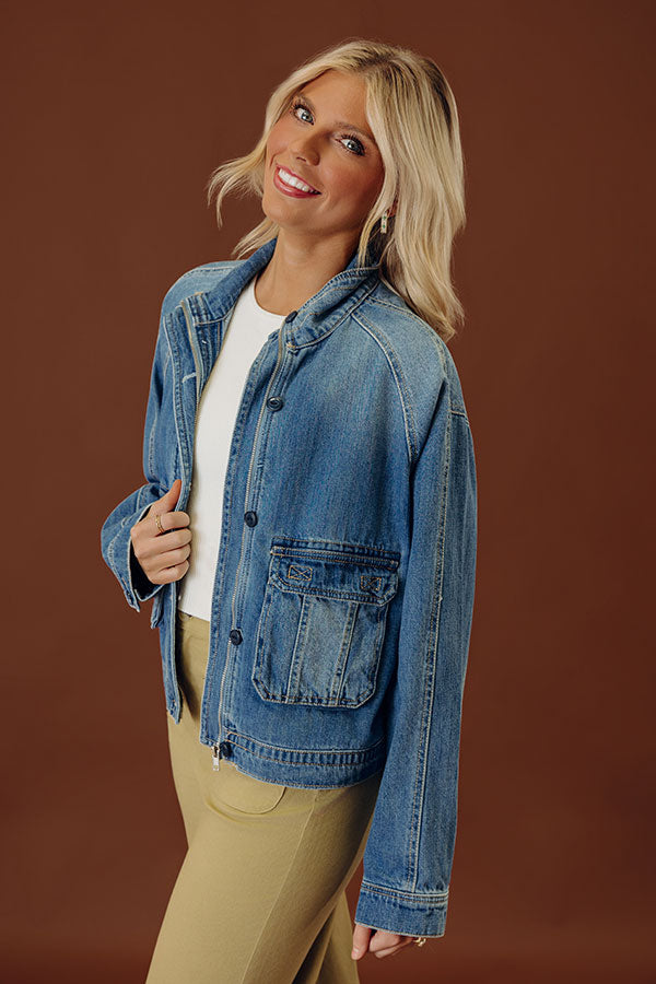 RISEN Millie Denim Jacket Image - 1