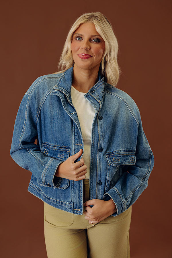 RISEN Millie Denim Jacket Image - 2