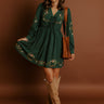 Countryside Cutie Floral Embroidered Mini Dress Image 1