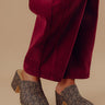 Jayde Faux Suede Platform Clog Heels in Leopard Image - 1