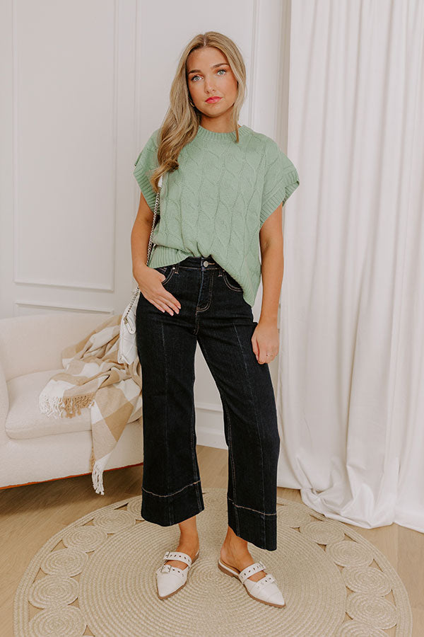 RISEN Alina High Waist Wide Leg Jean Image - 2