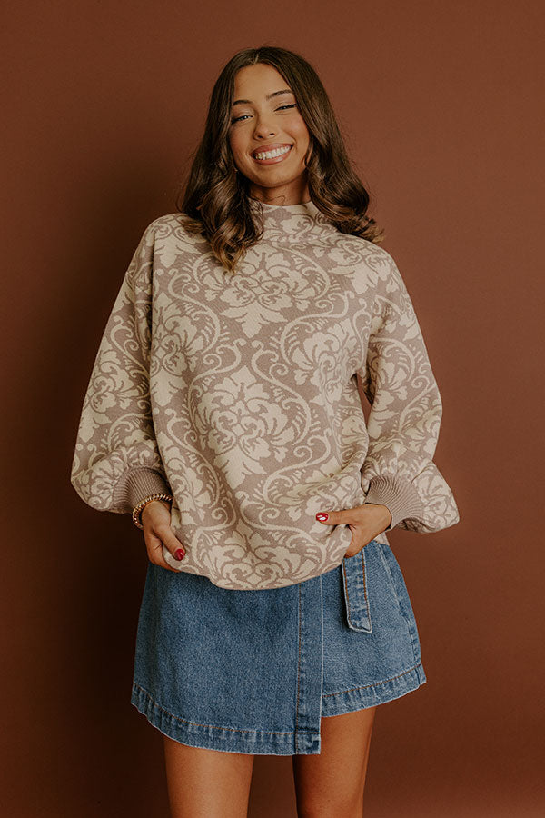 Chic Comfort Knit Sweater Top Image 4