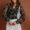 Simply Polished Organza Floral Top Image 1
