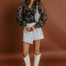 Simply Polished Organza Floral Top Image - 1