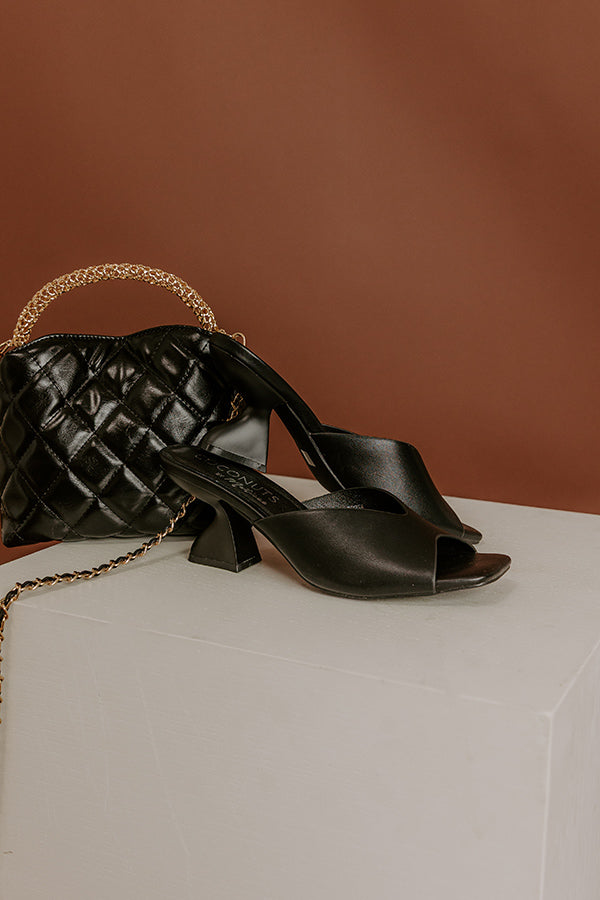 Soiree Faux Leather Heel Image 1