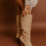 The Collins Faux Suede Knee High Boot Image - 1