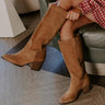 The Roxanne Faux Suede Boot Image - 1