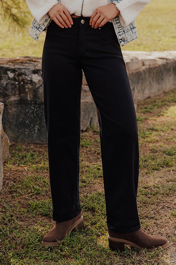 RISEN Ember Midrise Barrel Leg Jean Image - 2