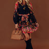 For The Love Of Floral Button Down Mini Dress Image - 1