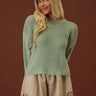 Chic And Cozy Knit Sweater in Pear Image - 1
