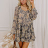 Feeling Boho Floral Romper Dress Image 1