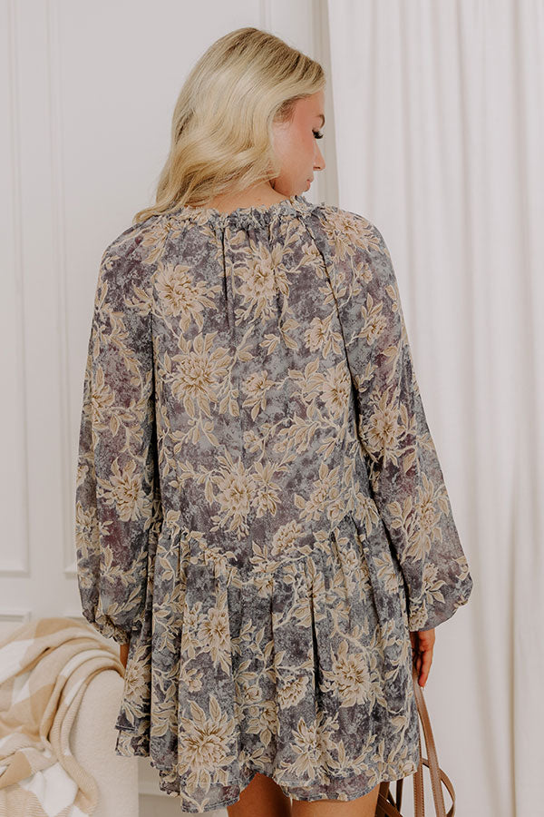 Feeling Boho Floral Romper Dress Image 5
