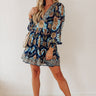 Boho Feels Floral Mini Dress Image - 1