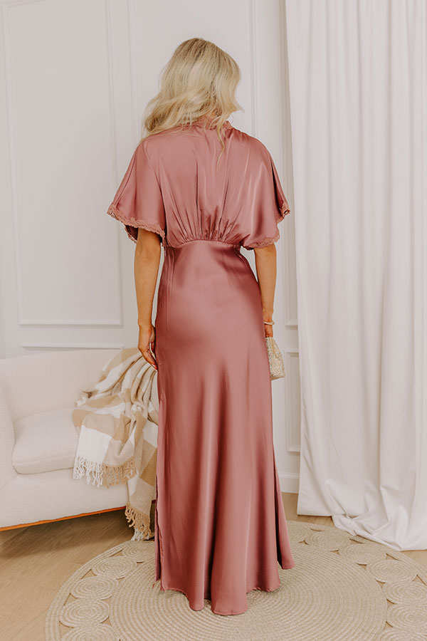 Eternal Elegance Satin Maxi Dress Eternal Elegance Satin Maxi Dress