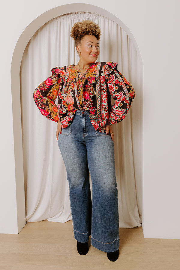 RISEN Arya High Waist Flares Curves