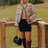 Cool Breeze Floral Embroidered Jacket Image - 1
