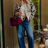 City Nights Floral Quilted Jacket Image - 1