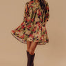 Pick Of The Patch Floral Mini Dress Image - 1