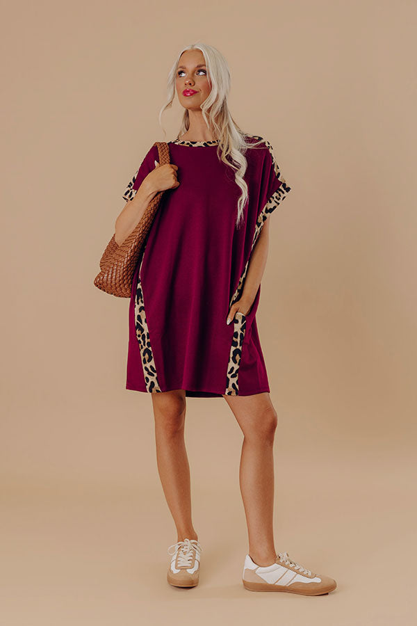 Concrete Jungle Shift Mini Dress Image - 1