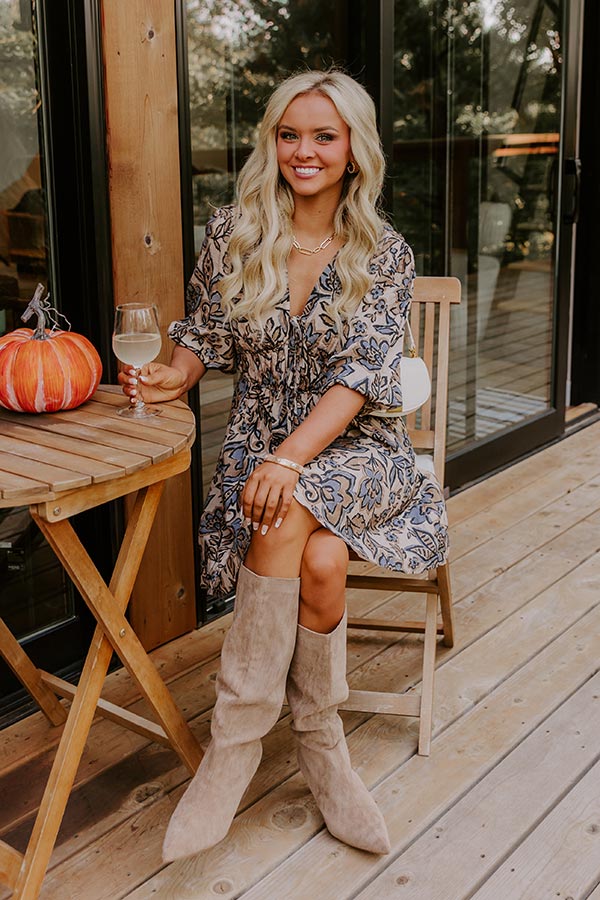 Wishful Weekend Floral Mini Dress Image 1