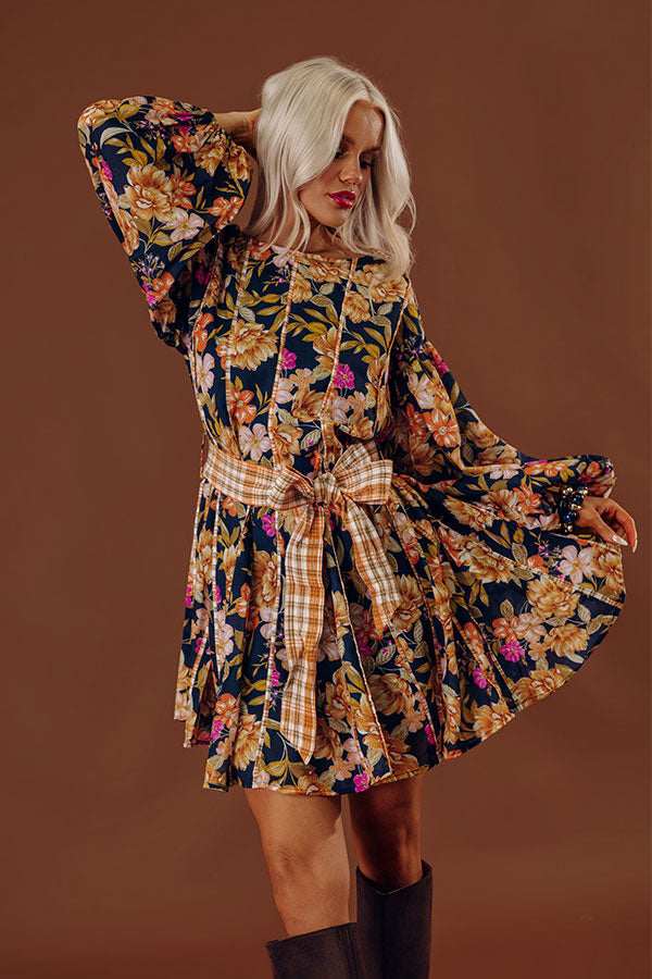 Floral Daydream Mini Dress Image - 2