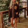 Everyday Adventure Corduroy Button Up Top in Chestnut Image 1