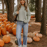 Sunday Snuggle Knit Sweater in Sage Image 1