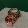 Paddywax Pink Mercury Mini Jar Candle in Pink Peppermint Image - 1