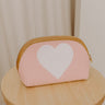 Shiraleah Heart Knit Cosmetic Pouch Image - 1