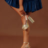 The Vixen Metallic Platform Heel in Gold Image - 1