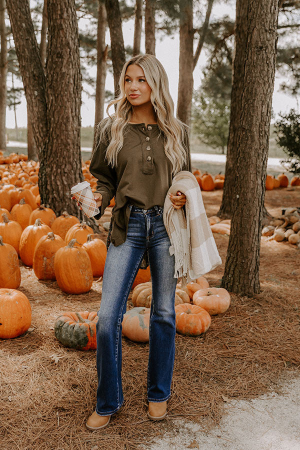 Storybook Feels Henley Top Image - 1