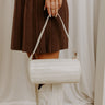 Rachel Faux Leather Purse in Ivory Image 1