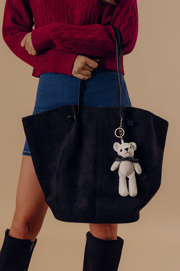 Ralphie Faux Suede Tote