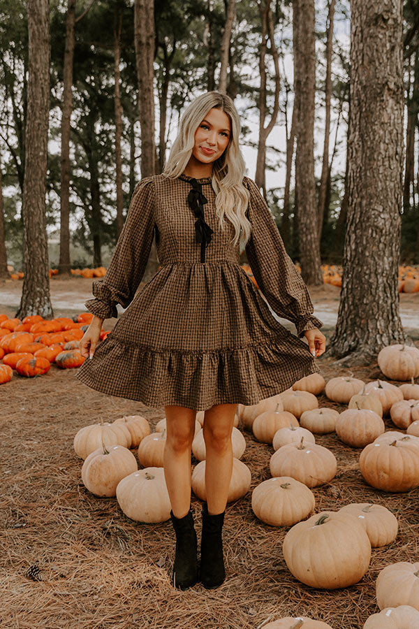 Hudson Hues Plaid Mini Dress Image 2