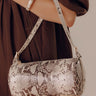 Rachel Faux Leather Purse in Snake Print Image - 1