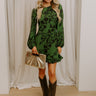 Midnight Sonata Floral Mini Dress Image 1