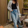 Endless Cuddles Knit Duster Cardigan in Grey Image - 1