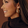 Secret Circle Hoop Earrings Image - 1