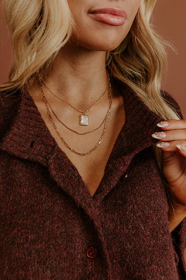 Gentle Heart Layered Necklace