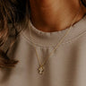Unconditional Love Cubic Zirconia Necklace in Gold Image - 1