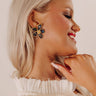 Sweet Blooms Earrings in Teal Image - 1