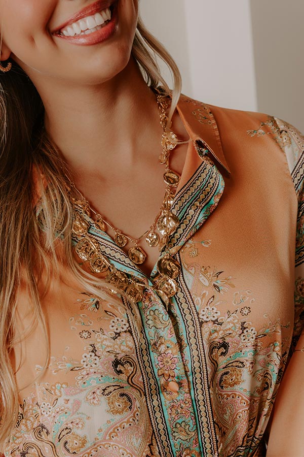 Charming Embrace Layered Necklace