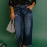 Just USA Lydia Midrise Petite Palazzo Wide Leg Jean Image - 1