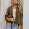 Fifth and Fall Lightweight Jacket in Martini Olive Image 1