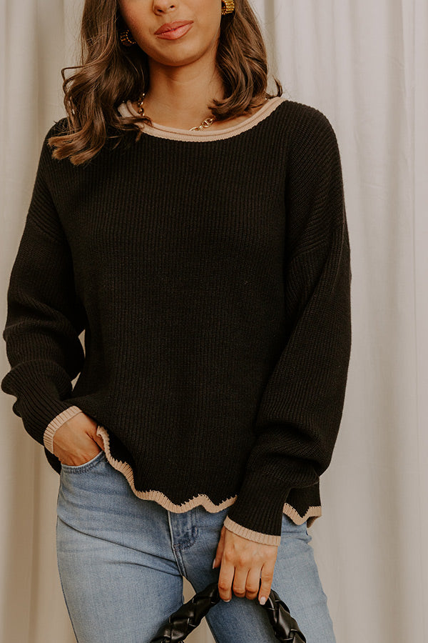 Latte Break Knit Sweater Image 3