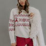 Reindeer Games Cable Knit Sweater Image - 1