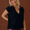 Storybook Charm Knit Vest Top in Black Image - 1