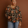 Sweet Serenade Floral Shift Top Curves Image - 1